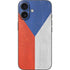 Czech Republic Flag Distressed iPhone 16 Skin